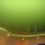 Как создать зеленый потолок, особенности оттенка, сочатения цвета