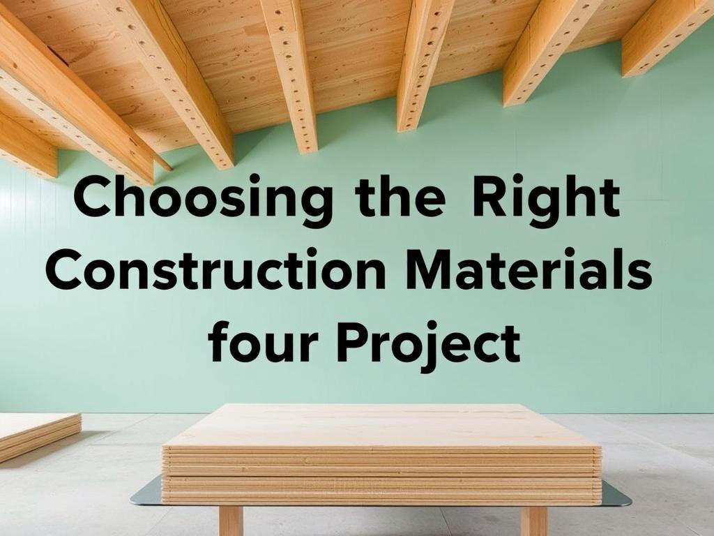 Choosing the Right Construction Materials for Your Project. Testing and mock-ups you should never skip Choosing the Right Construction Materials for Your Project. Testing and mock-ups you should never skip