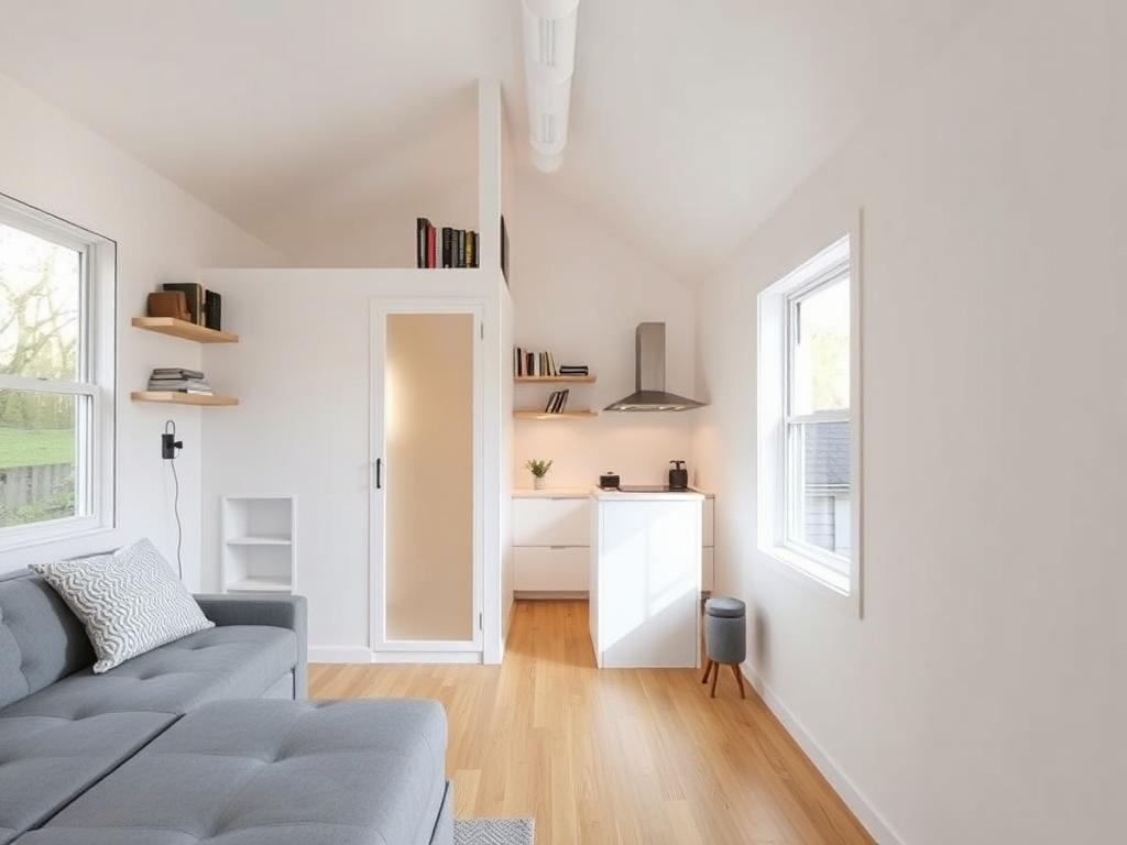 Tiny Houses: Minimalismus auf wenigen Quadratmetern. Ein typischer Planungsprozess Tiny Houses: Minimalismus auf wenigen Quadratmetern. Ein typischer Planungsprozess