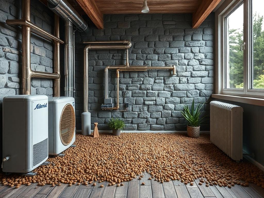 Heizungssysteme der Zukunft: Wärmepumpe, Pellet, Fußbodenheizung. Ökobilanz und Rohstofffragen Heizungssysteme der Zukunft: Wärmepumpe, Pellet, Fußbodenheizung. Ökobilanz und Rohstofffragen