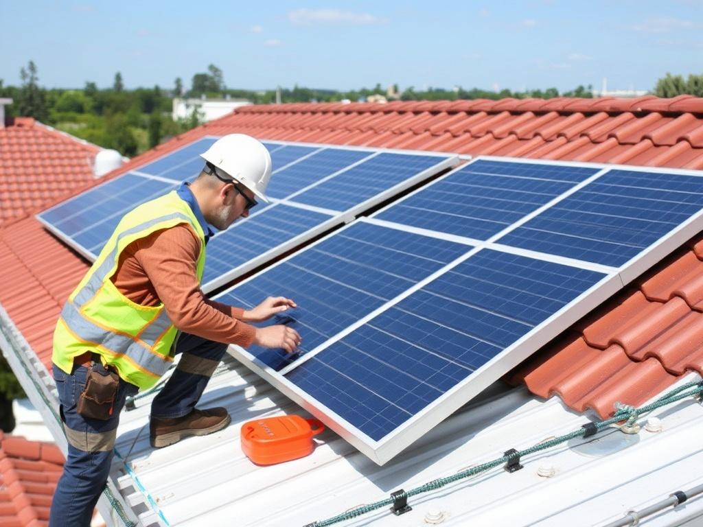 Solaranlage auf dem Dach: Planung und Montage. Sicherheit auf der Baustelle und im Betrieb Solaranlage auf dem Dach: Planung und Montage. Sicherheit auf der Baustelle und im Betrieb