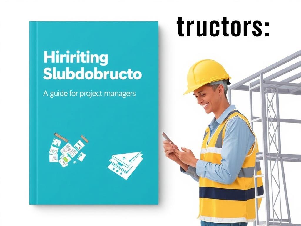     Hiring Subcontractors: A Guide for Project Managers. Tools and templates that make management repeatable