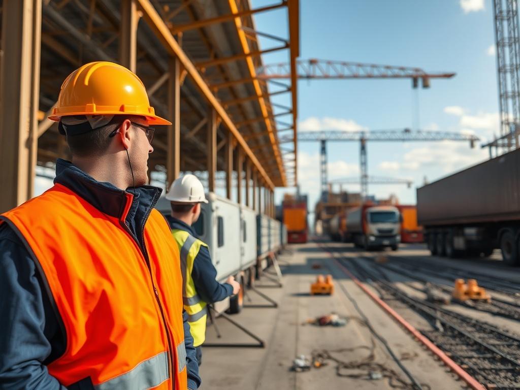 L'organisation logistique d'un grand chantier. Exemples concrets et retours d'expérience L'organisation logistique d'un grand chantier. Exemples concrets et retours d'expérience