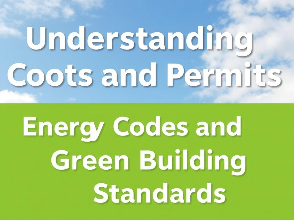 Understanding Building Codes and Permits. Energy codes and green building standards Understanding Building Codes and Permits. Energy codes and green building standards