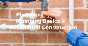 Practical plumbing basics for residential construction