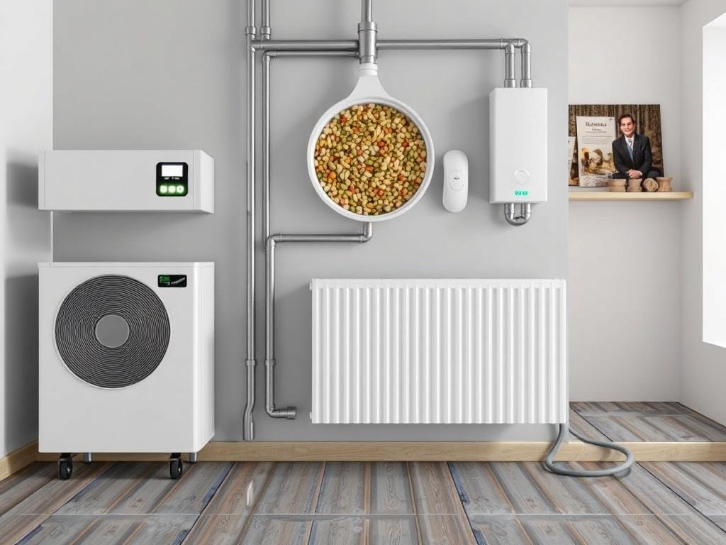 Heizungssysteme der Zukunft: Wärmepumpe, Pellet, Fußbodenheizung. Häufige Missverständnisse Heizungssysteme der Zukunft: Wärmepumpe, Pellet, Fußbodenheizung. Häufige Missverständnisse