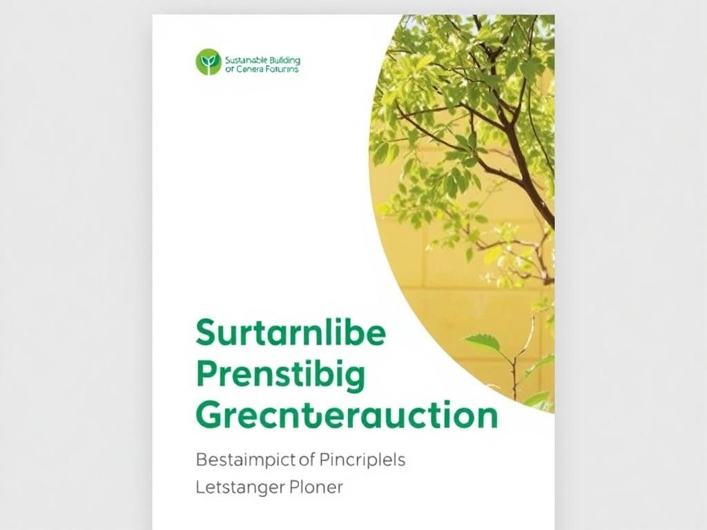     Sustainable Building: Principles of Green Construction. Как начать: план действий для собственника