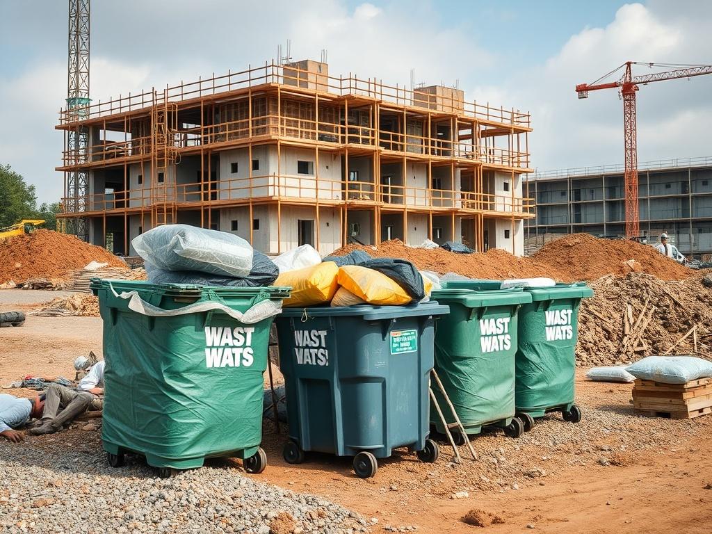     La gestion des déchets sur un chantier écologique. Culture, formation et responsabilités humaines