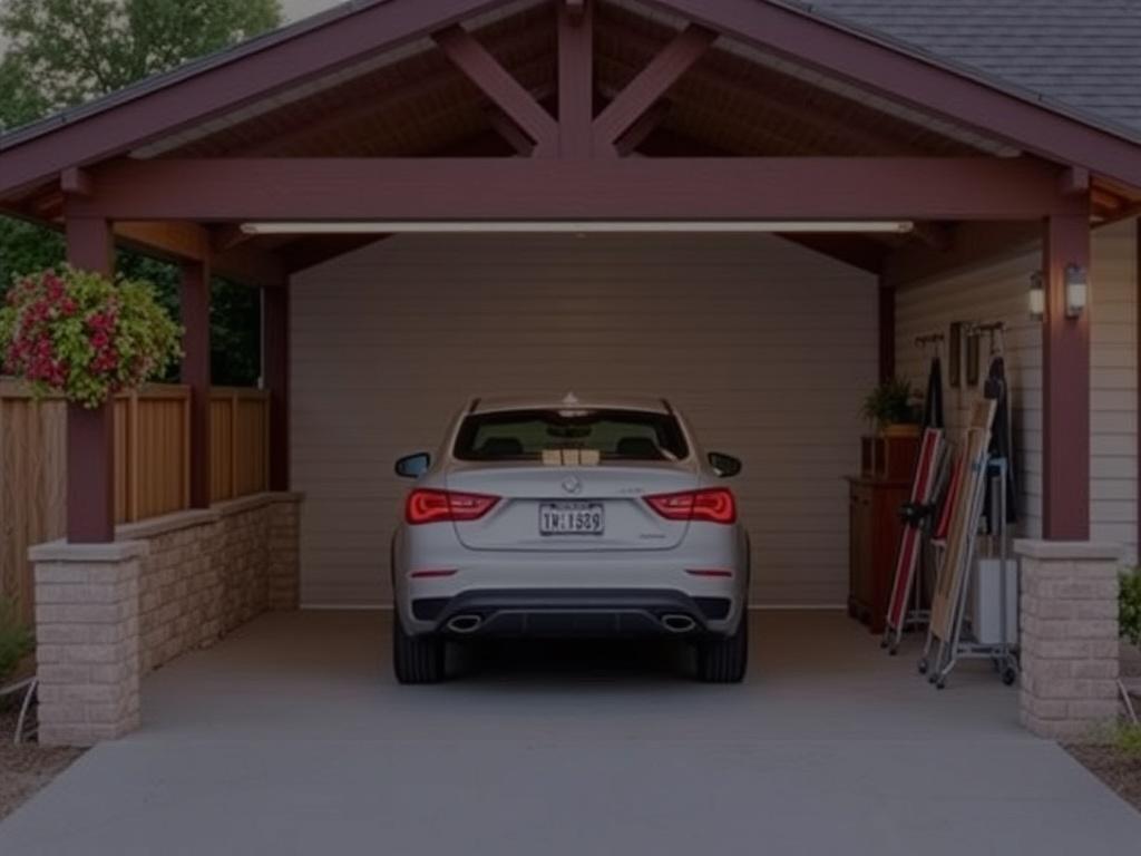 Garage oder Carport: Vor- und Nachteile. Gestaltungsideen: individuelle Akzente setzen