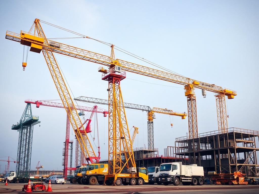     L'évolution des grues de chantier au XXIe siècle. Types de grues : adaptations et spécialisation