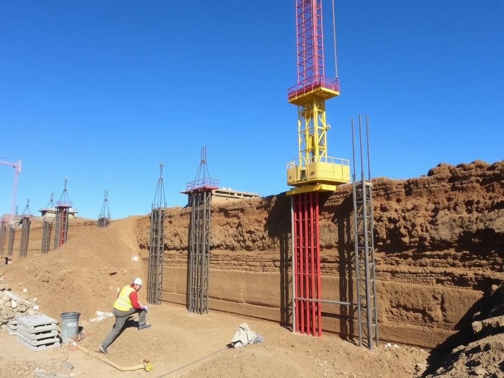 L'étaiement et le soutènement des excavations. Surveillance et instrumentation L'étaiement et le soutènement des excavations. Surveillance et instrumentation