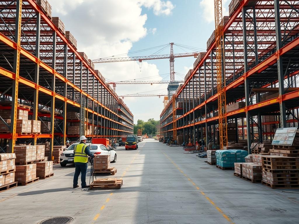 L'organisation logistique d'un grand chantier. Indicateurs de performance et tableaux de bord L'organisation logistique d'un grand chantier. Indicateurs de performance et tableaux de bord