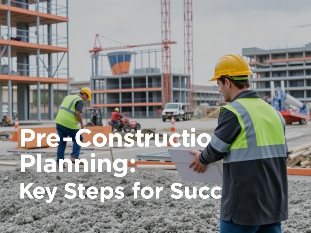     Pre-Construction Planning: Key Steps for Success. Mobilization and early site works