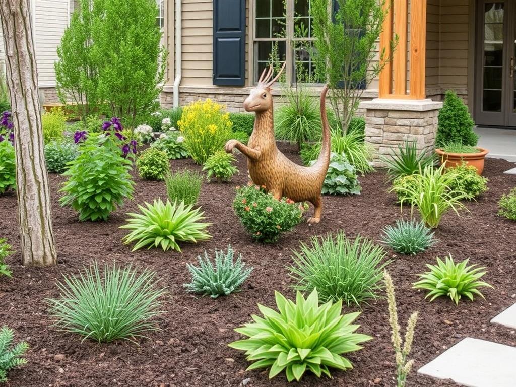     Landscaping and Exterior Construction Integration. Plant selection and soil strategies