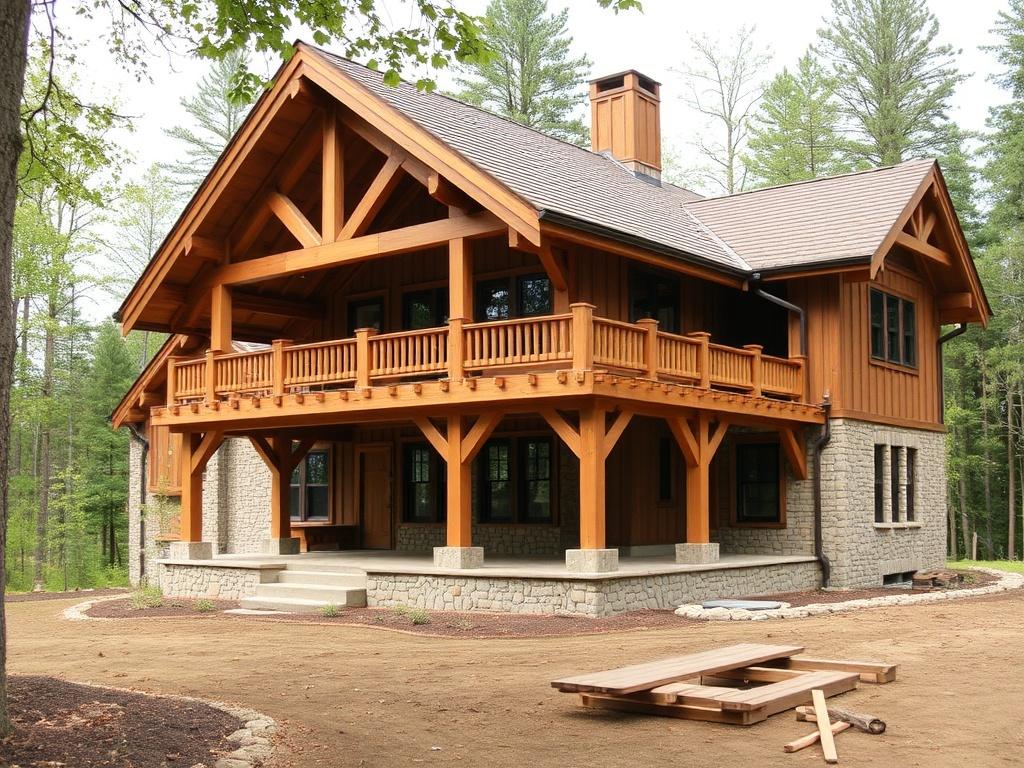 Building a Timber Frame House: Traditional Craftsmanship. Permits, professionals, and finding the right team Building a Timber Frame House: Traditional Craftsmanship. Permits, professionals, and finding the right team
