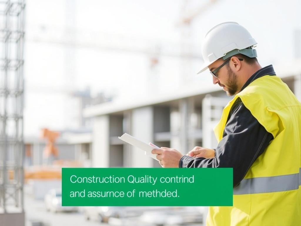 Construction Quality Control and Assurance Methods. Practical tips for smaller contractors Construction Quality Control and Assurance Methods. Practical tips for smaller contractors