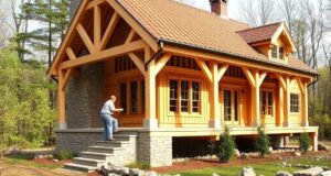 Building a timber frame house: a craft that lasts generations