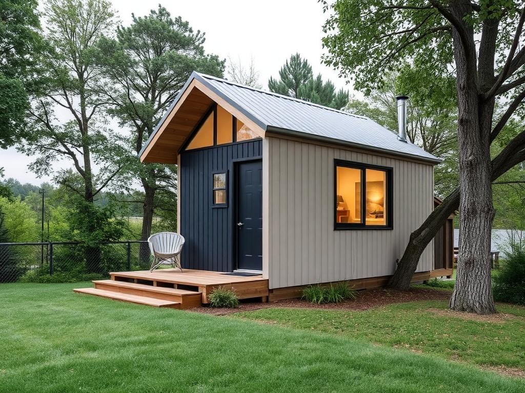 Tiny Houses: Minimalismus auf wenigen Quadratmetern. Varianten und Alternativen Tiny Houses: Minimalismus auf wenigen Quadratmetern. Varianten und Alternativen