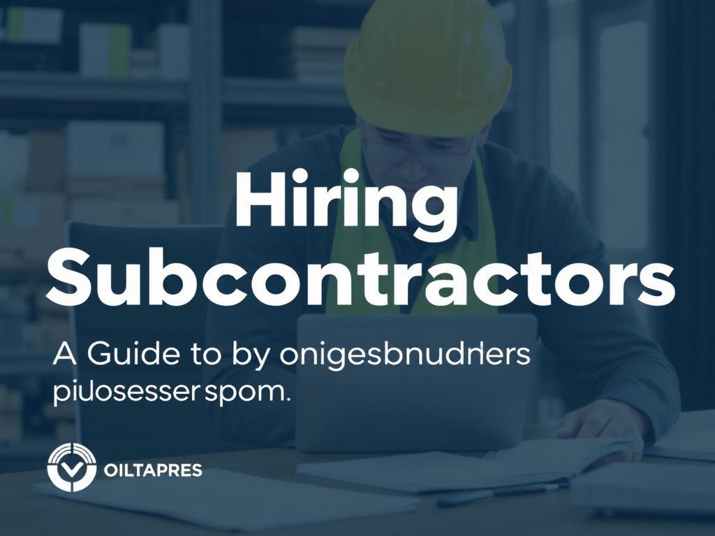     Hiring Subcontractors: A Guide for Project Managers. Onboarding subcontractors like internal hires
