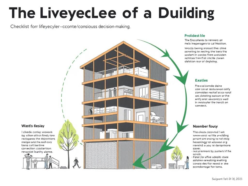    The Lifecycle of a Building: From Concept to Demolition. Checklist for lifecycle-conscious decision-making