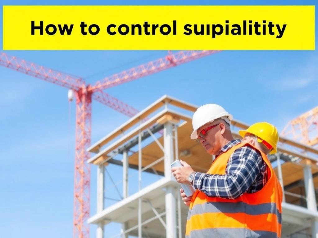 Bauüberwachung: So kontrollieren Sie die Qualität. Wie Sie Prüfungen effizient organisieren