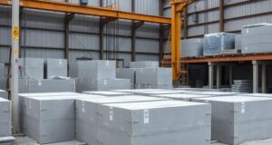 La préfabrication du béton en usine