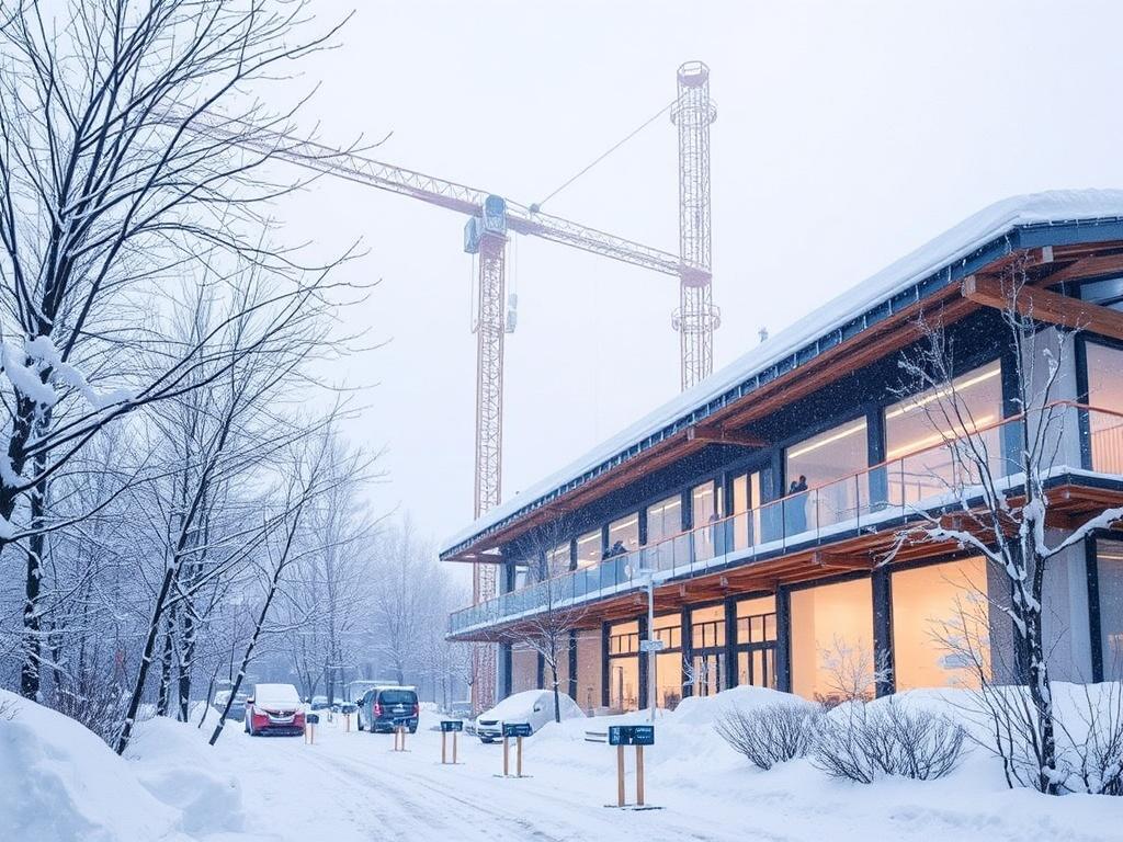 Bauen im Winter: Was ist möglich?. Gesundheit, Arbeitszeiten und Ergonomie Bauen im Winter: Was ist möglich?. Gesundheit, Arbeitszeiten und Ergonomie