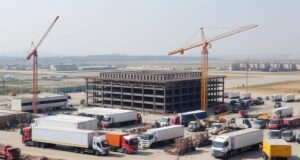 Organiser la logistique d&rsquo;un grand chantier : l&rsquo;art de faire venir la ville sur le site