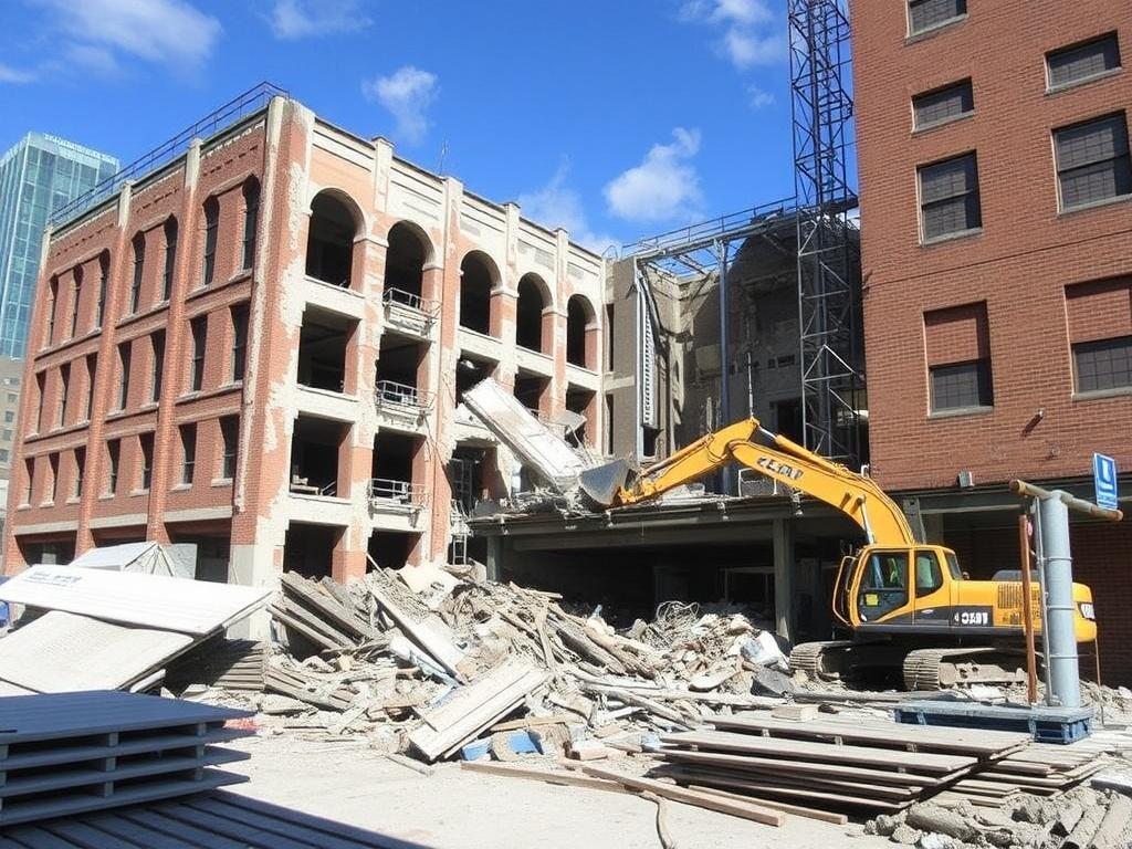     The Lifecycle of a Building: From Concept to Demolition. Case study: controlled demolition and material recovery