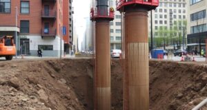 les pieux en milieu urbain : creuser sous la ville sans tout déranger