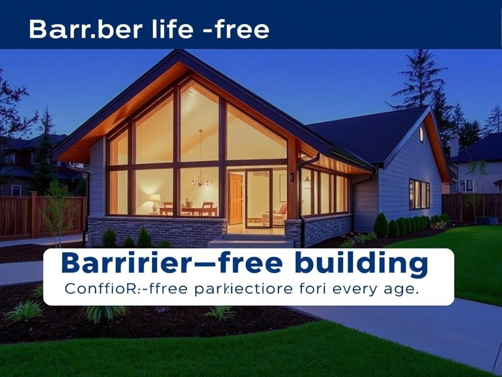 Barrierefrei bauen: Komfort für jedes Alter. Früh planen spart Zeit und Geld