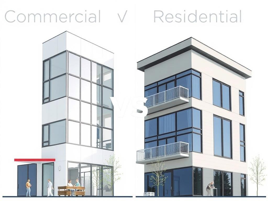     Commercial vs. Residential Construction: Key Differences. Project scale and complexity