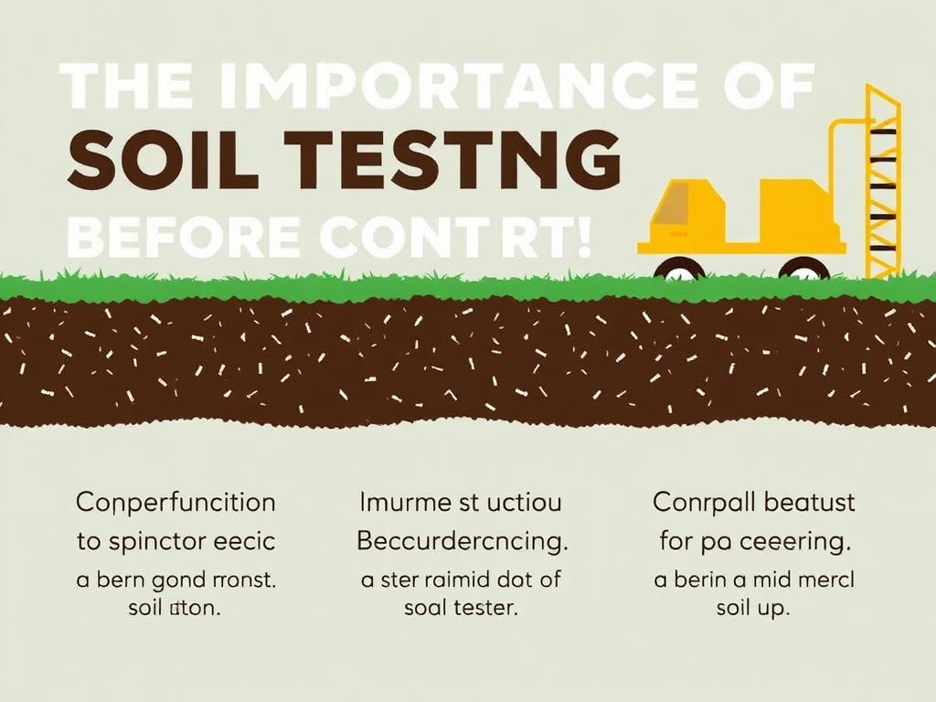 The Importance of Soil Testing Before Construction. How test results are incorporated into contracts and bidding The Importance of Soil Testing Before Construction. How test results are incorporated into contracts and bidding
