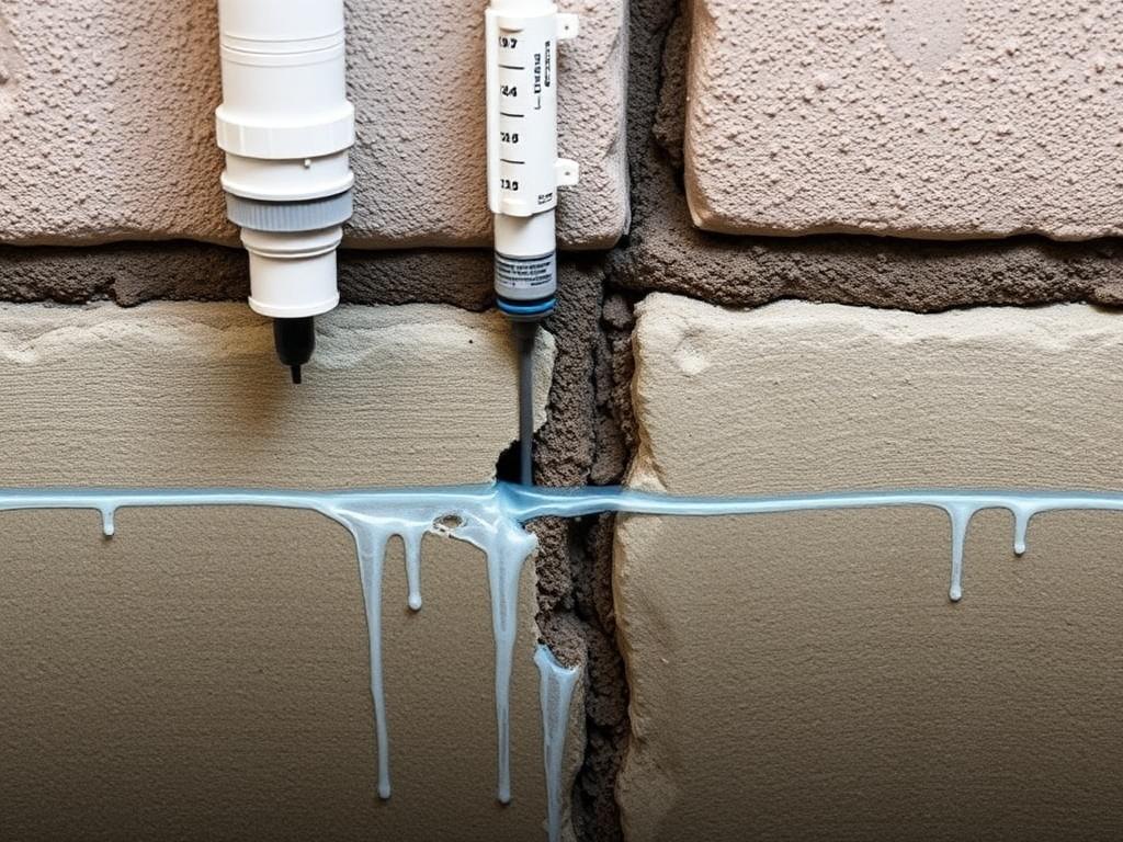 Kellerabdichtung: Schutz vor Feuchtigkeit. Risssanierung und Injektionstechniken Kellerabdichtung: Schutz vor Feuchtigkeit. Risssanierung und Injektionstechniken