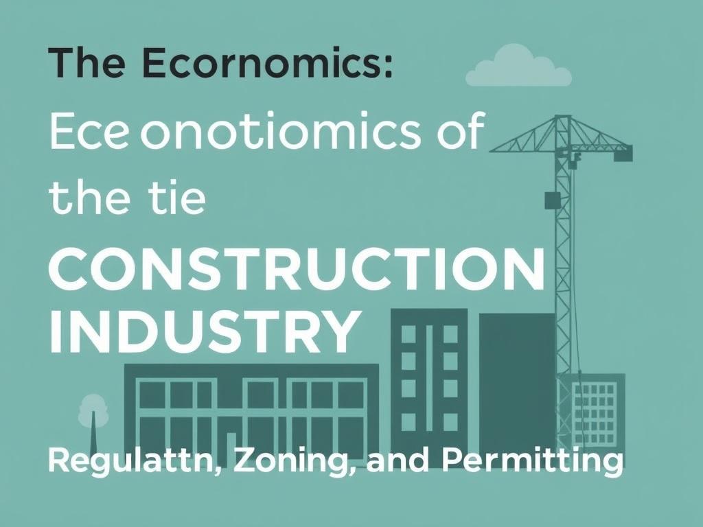 The Economics of the Construction Industry. Regulation, zoning, and permitting The Economics of the Construction Industry. Regulation, zoning, and permitting