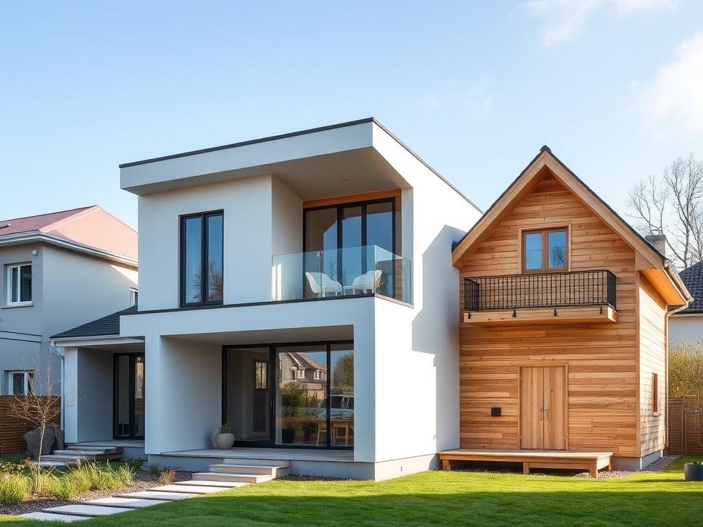 Moderne Haustypen im Vergleich: Massivhaus, Fertighaus, Holzhaus. Praxisbeispiele und persönliche Erfahrungen Moderne Haustypen im Vergleich: Massivhaus, Fertighaus, Holzhaus. Praxisbeispiele und persönliche Erfahrungen