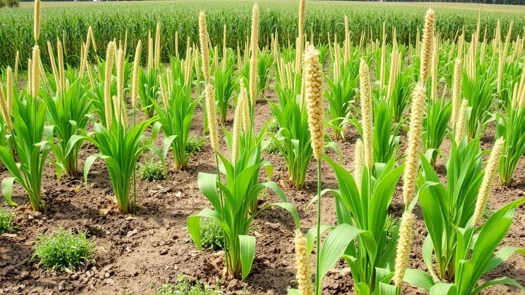 Cultivation of broomcorn sorghum and the peculiarities of using the Wincher cultivar.фото