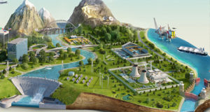 3D визуализация жилищных комплексов, новостроек, генпланов от студии Мультиплекс.