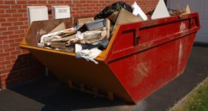 Вывоз мусора контейнером 8 м3