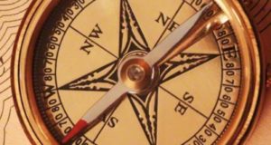 Определение девиации магнитного компаса по сличению с гироскопическим