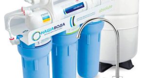 N0003 Обратный осмос на кухне для умягчения воды