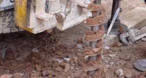 Шнековое бурение скважин