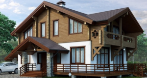 Комбинированные дома из бруса и кирпича становятся востребованными на строительном рынке