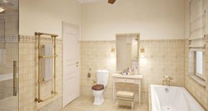 Ванная в классическом стиле – элегантная простота